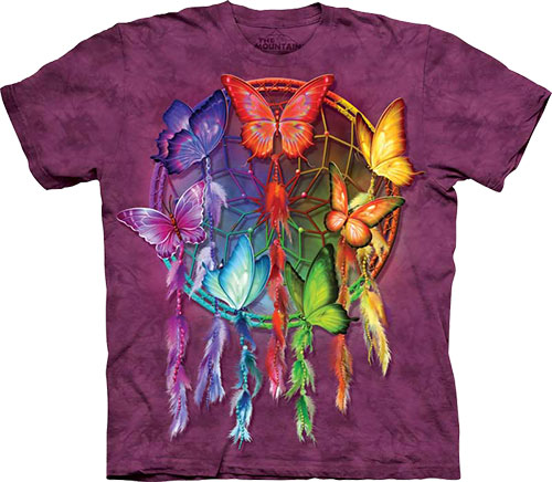  The Mountain - Rainbow Butterfly Dreamcatcher