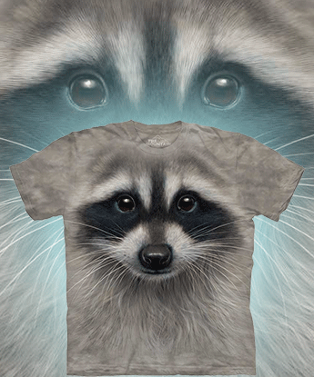  The Mountain - Raccoon Face - 