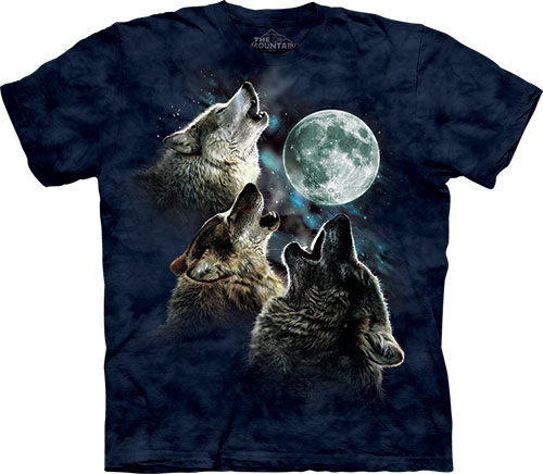  The Mountain - Three Wolf Moon in Blue - 