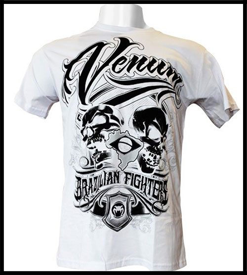 Venum -  - Brazilian Fighters - Tshirt - Ice - Creative Line