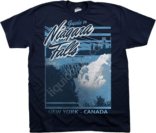  Liquid Blue - Been There - Athletic T-Shirt - Niagara Falls