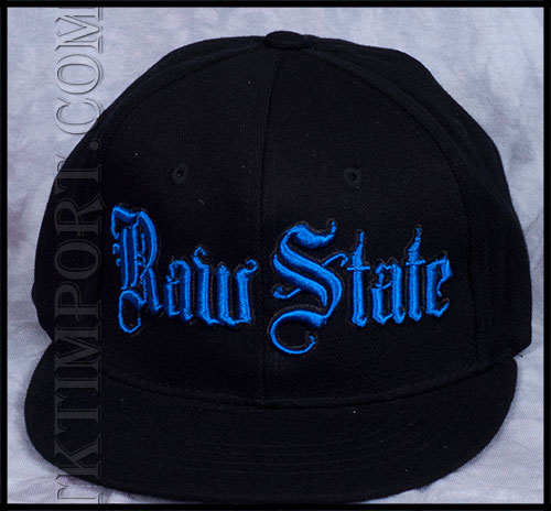  Raw State Blue Logo Black