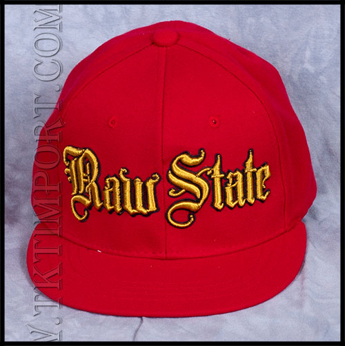  Raw State Yellow Logo Red