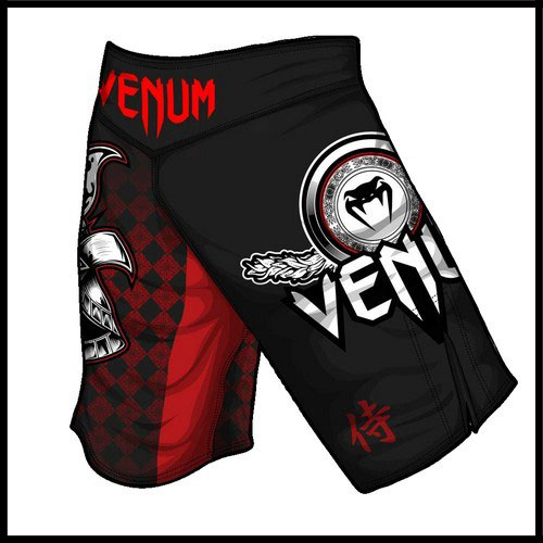 Venum -  - Samurai Mask - Fightshorts - Black